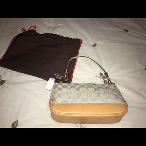 Small White Coach Bag